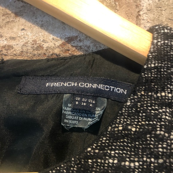 French Connection bouclé style shift dress - Picture 3 of 4